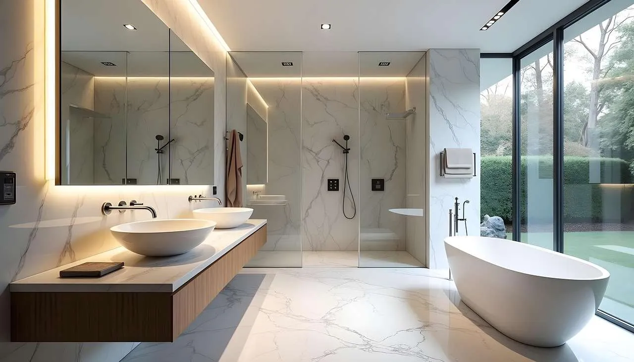 Bathroom Tiles: Styles, Materials & Design Tips